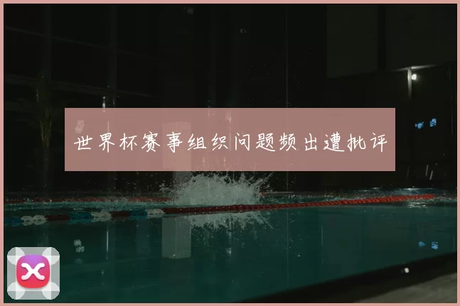 世界杯赛事组织问题频出遭批评