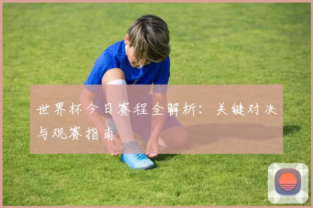 世界杯今日赛程全解析:关键对决与观赛指南